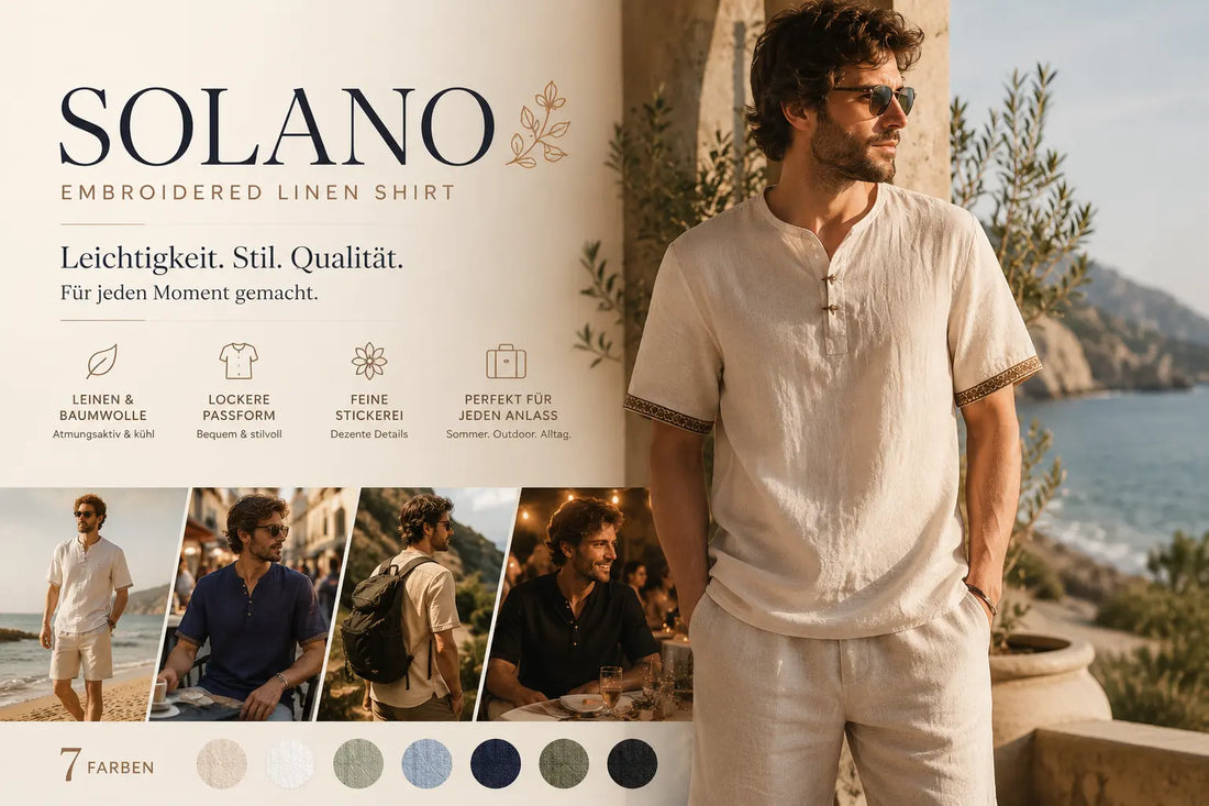 SOLANO – Das Hemd, das leise spricht LuxMenor