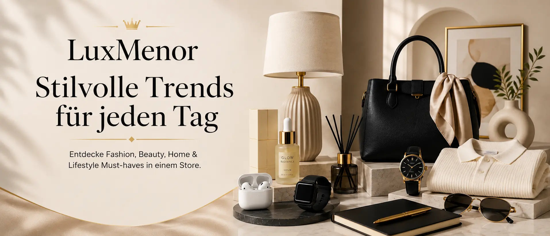 LuxMenor ist jetzt online – Willkommen in unserem Store! LuxMenor