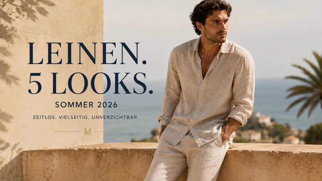 Leinenhemd stylen: 5 Looks für den Sommer 2026 LuxMenor