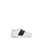 Sneakers aus blauem Kalbsleder Bos Taurus, Low-Top