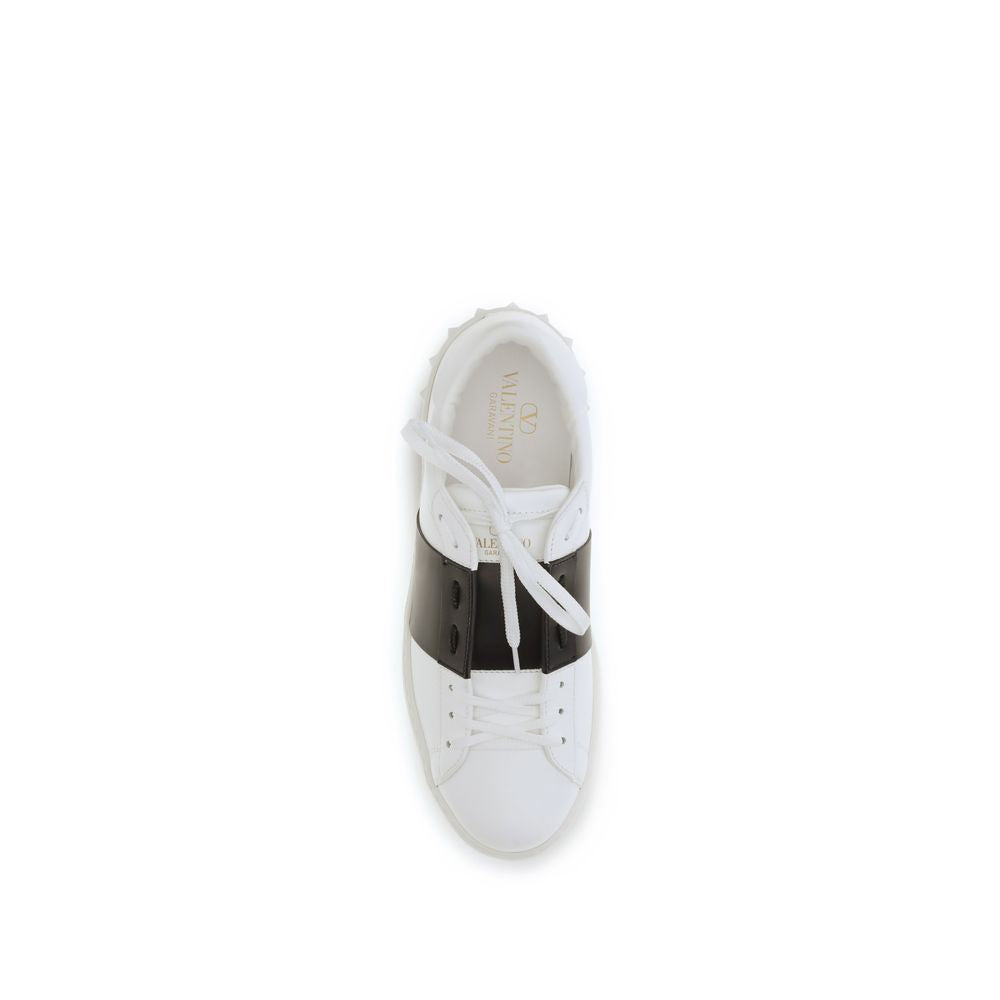 Sneakers aus blauem Kalbsleder Bos Taurus, Low-Top