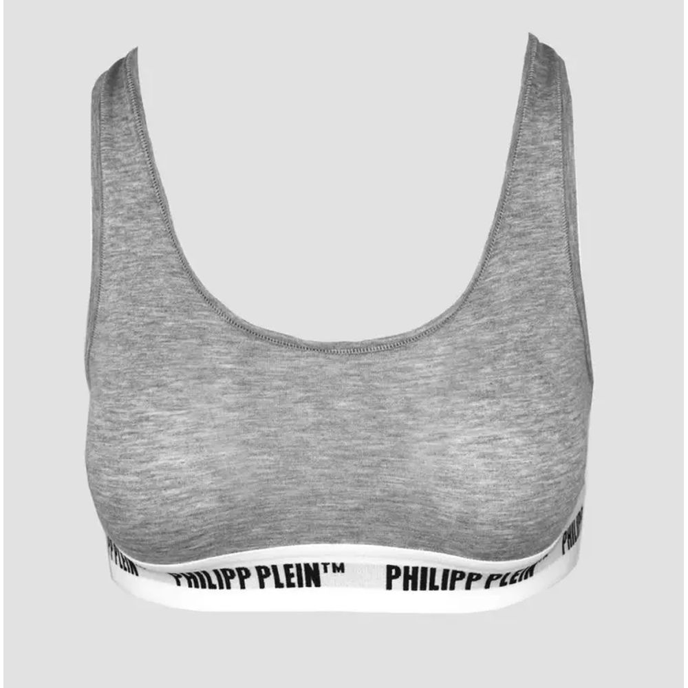 Graue Baumwoll-Tanktops