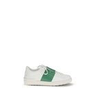 Weiße Low-Top-Sneaker aus Kalbsleder Bos Taurus