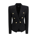 Schwarzer Oves Aries Wollblazer