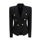 Schwarzer Oves Aries Wollblazer