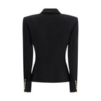 Schwarzer Oves Aries Wollblazer