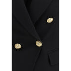 Schwarzer Oves Aries Wollblazer
