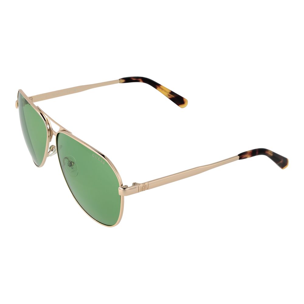 Goldfarbene Sonnenbrille aus Metall 1051959