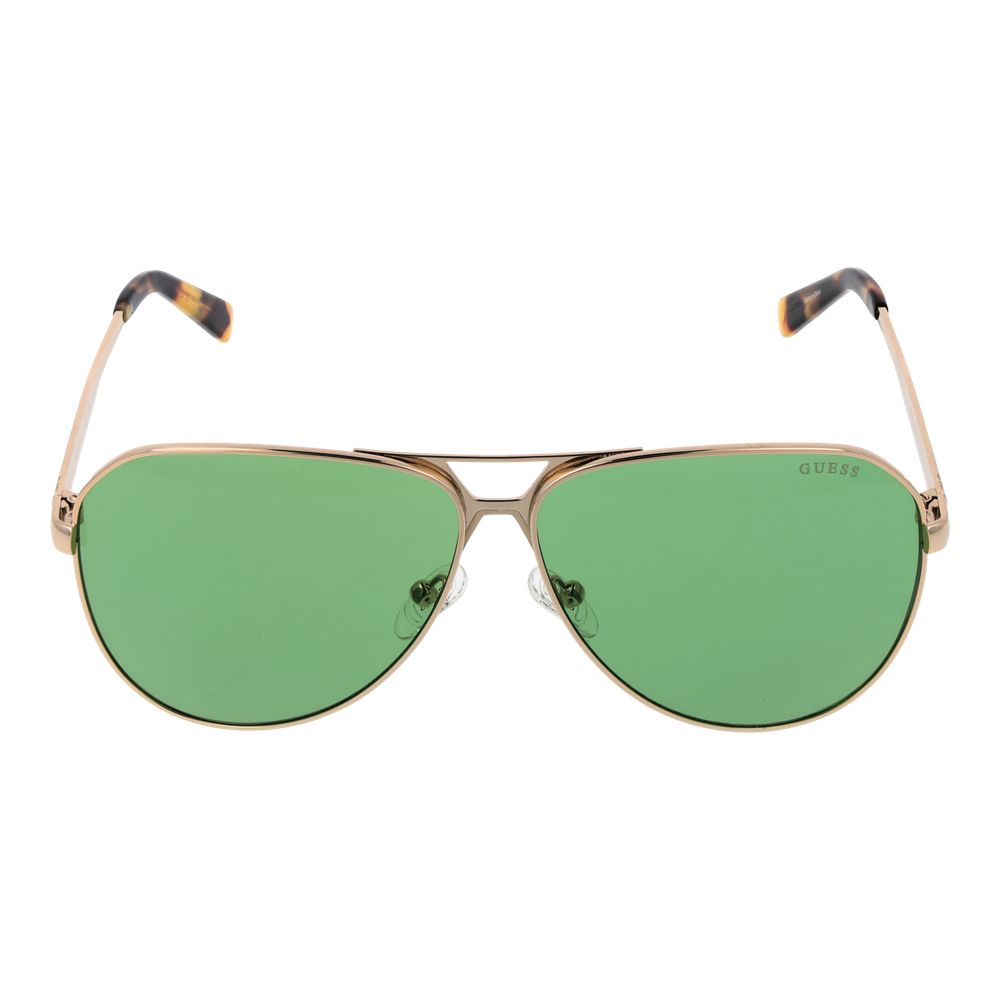 Goldfarbene Sonnenbrille aus Metall 1051959