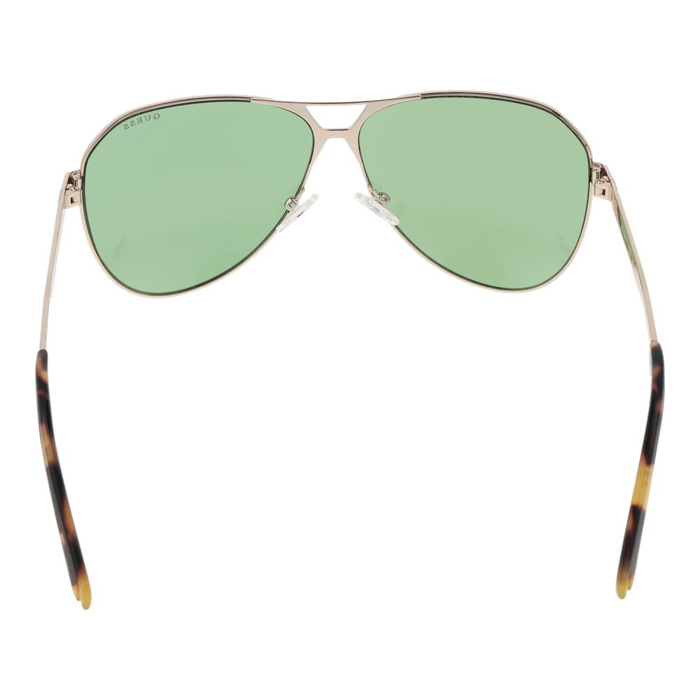 Goldfarbene Sonnenbrille aus Metall 1051959