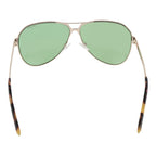 Goldfarbene Sonnenbrille aus Metall 1051959