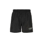 Schwarze Badeshorts aus Polyamid