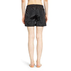 Schwarze Badeshorts aus Polyamid