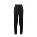 Schwarze Hose aus reiner Schurwolle