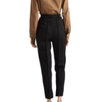 Schwarze Hose aus reiner Schurwolle