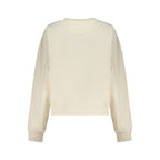 Weißes Sweatshirt aus Baumwolle für Damen