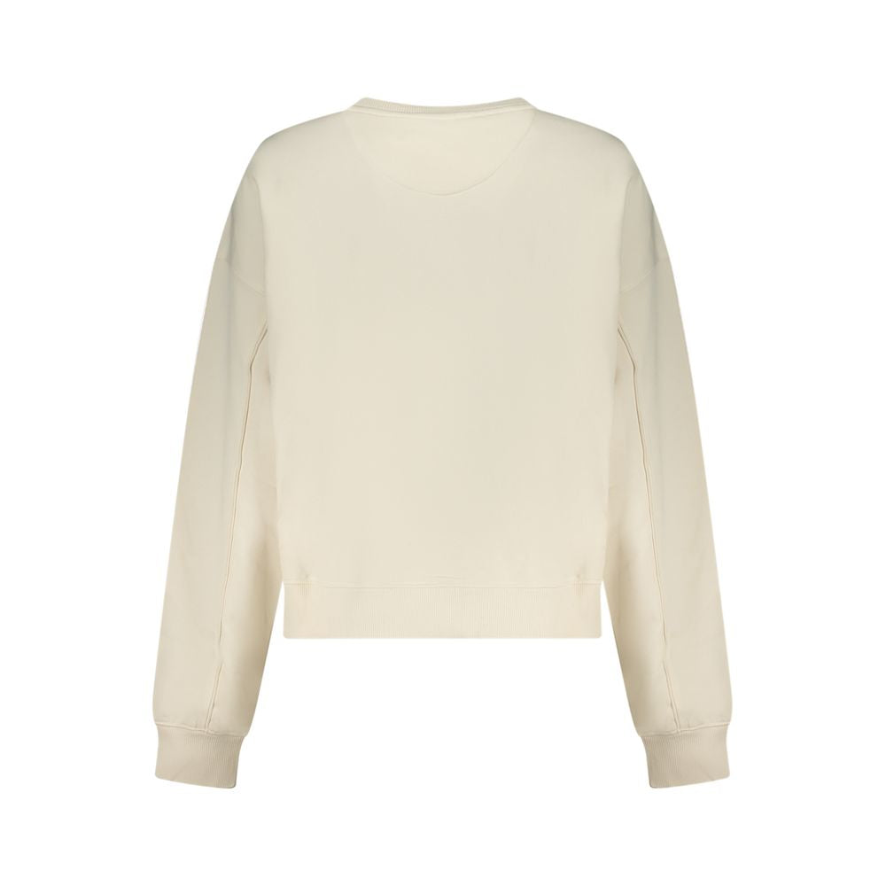Weißes Sweatshirt aus Baumwolle für Damen