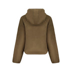 Damen-Sweatshirt aus Polyester in Marrone