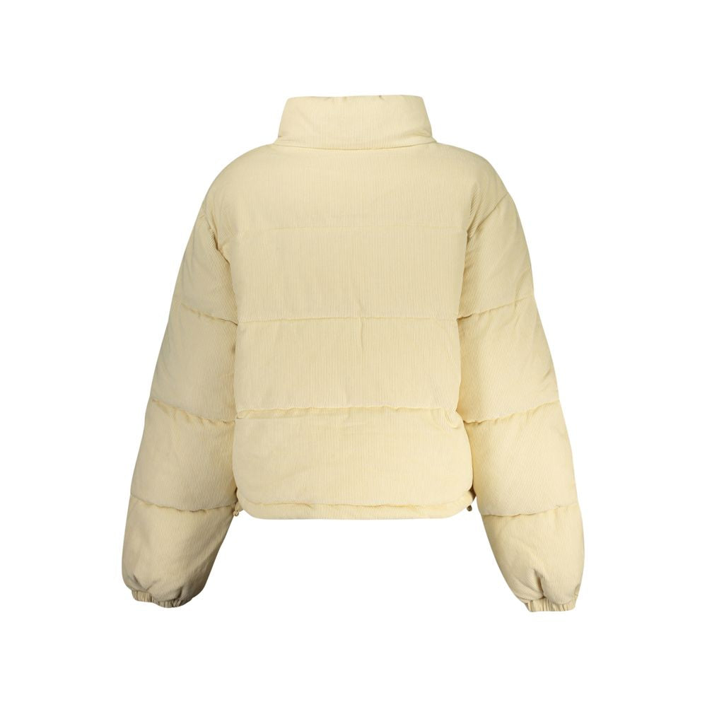 Beige Polyester Damenjacke