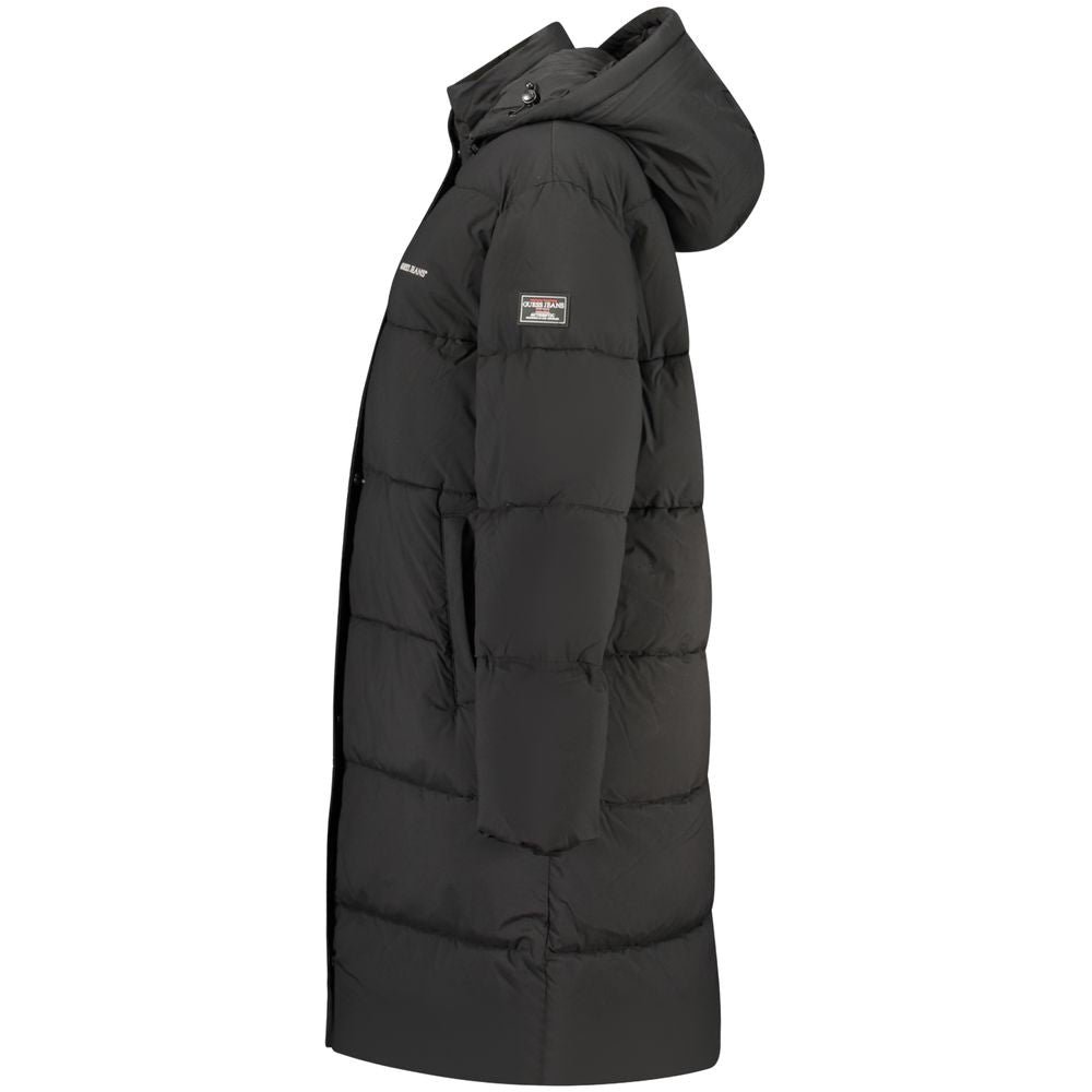 Schwarze Damenjacke aus Polyester Guess Jeans
