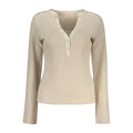 Beige Polyester Damen Pullover
