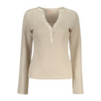 Beige Polyester Damen Pullover