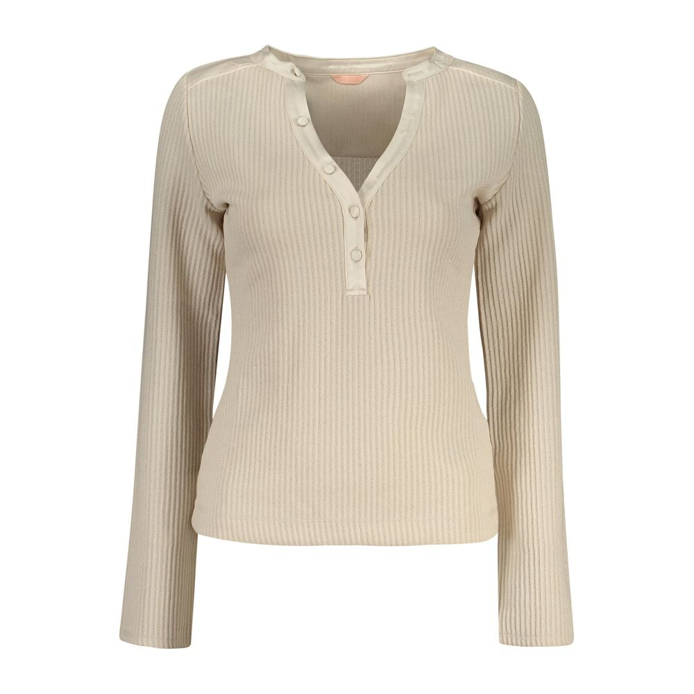 Beige Polyester Damen Pullover