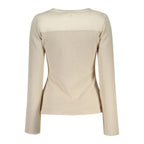 Beige Polyester Damen Pullover