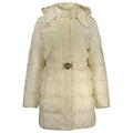 Beige Poliammide Damenjacke