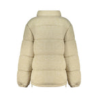 Beige Polyester Damenjacke