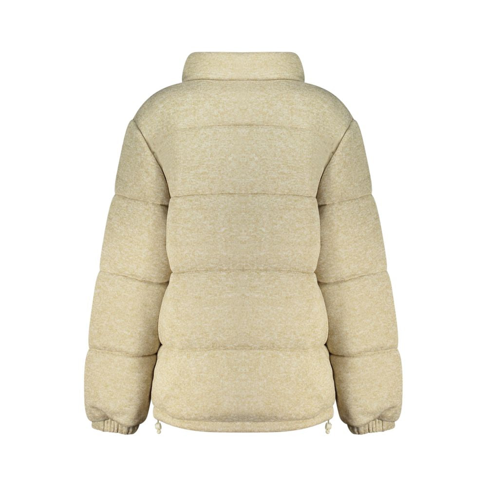 Beige Polyester Damenjacke