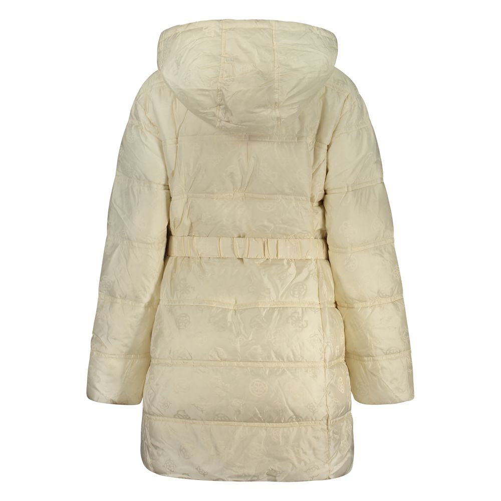 Beige Poliammide Damenjacke