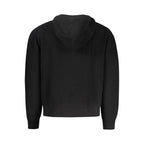 Schwarzer Herren-Cardigan aus Bio-Baumwolle
