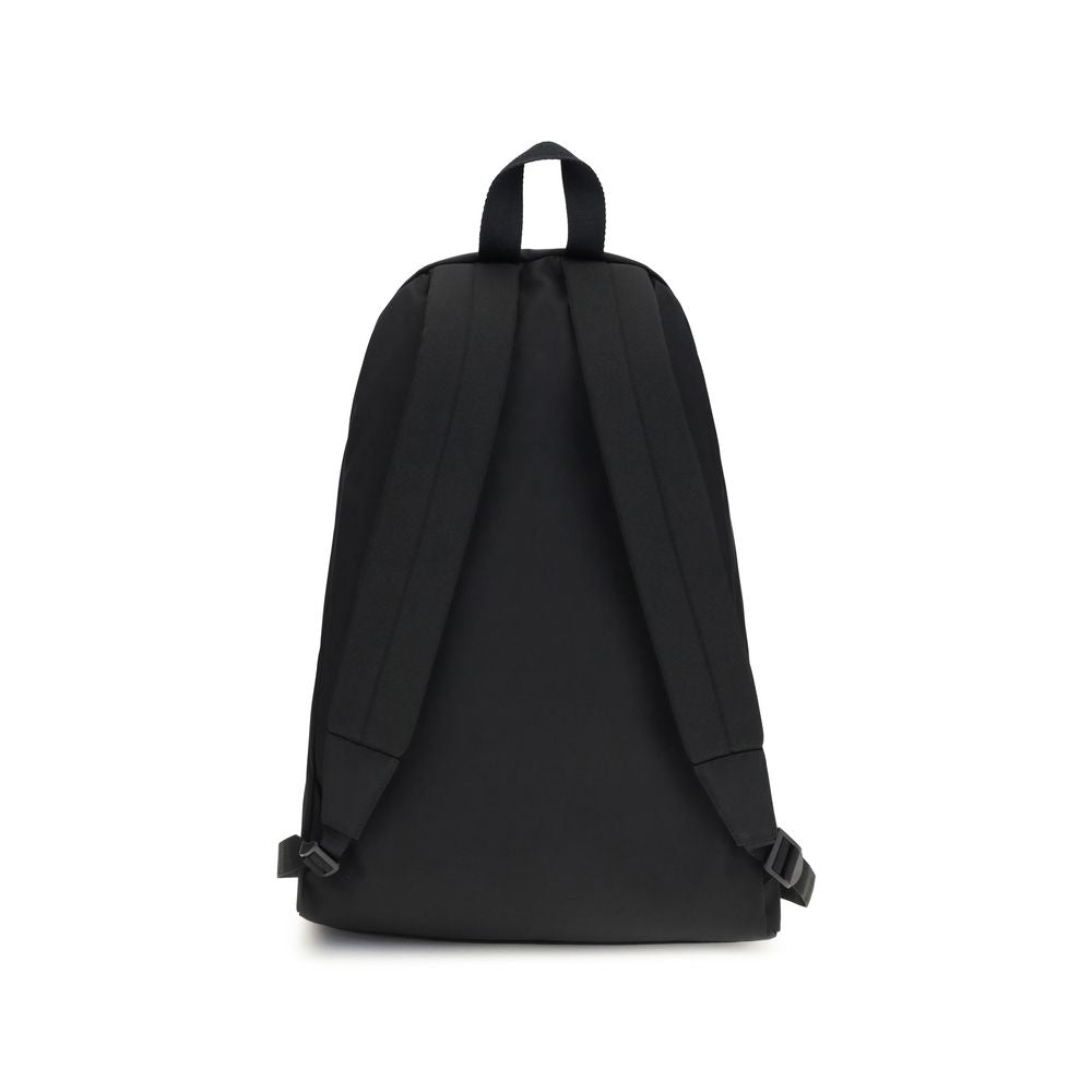 Schwarzer Polyamid-Rucksack