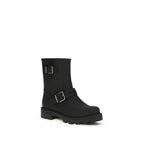 Schwarze Regen-Stiefel aus Polyurethan