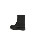 Schwarze Regen-Stiefel aus Polyurethan