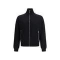 Schwarze Oversize-Jacke aus Wolle Oves Aries