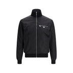 Schwarze Oversize-Jacke aus Wolle Oves Aries