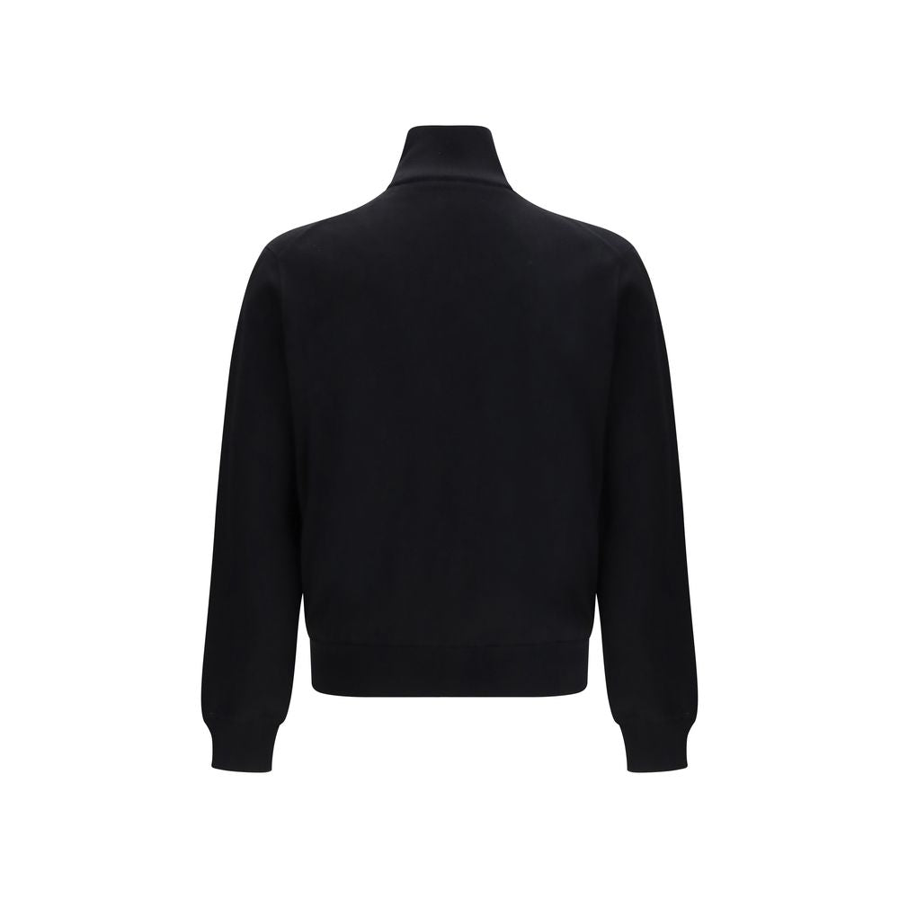 Schwarze Oversize-Jacke aus Wolle Oves Aries