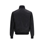 Schwarze Oversize-Jacke aus Wolle Oves Aries