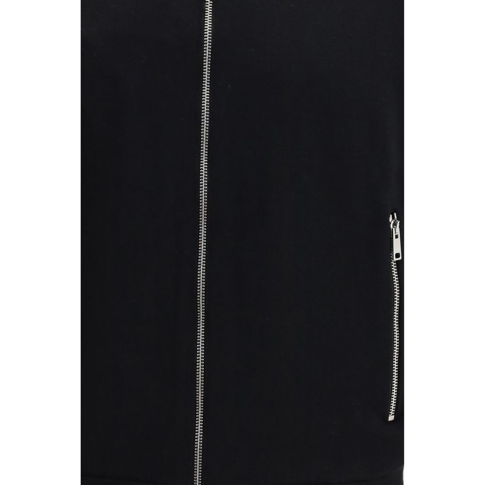 Schwarze Oversize-Jacke aus Wolle Oves Aries