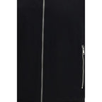 Schwarze Oversize-Jacke aus Wolle Oves Aries