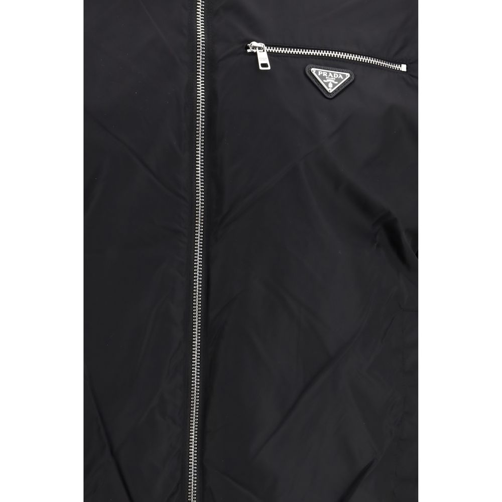 Schwarze Oversize-Jacke aus Wolle Oves Aries