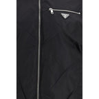 Schwarze Oversize-Jacke aus Wolle Oves Aries