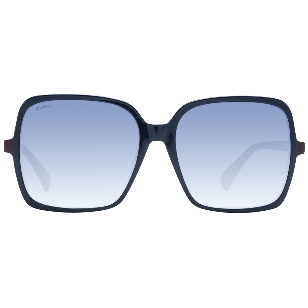 Blaue Sonnenbrille aus Kunststoff