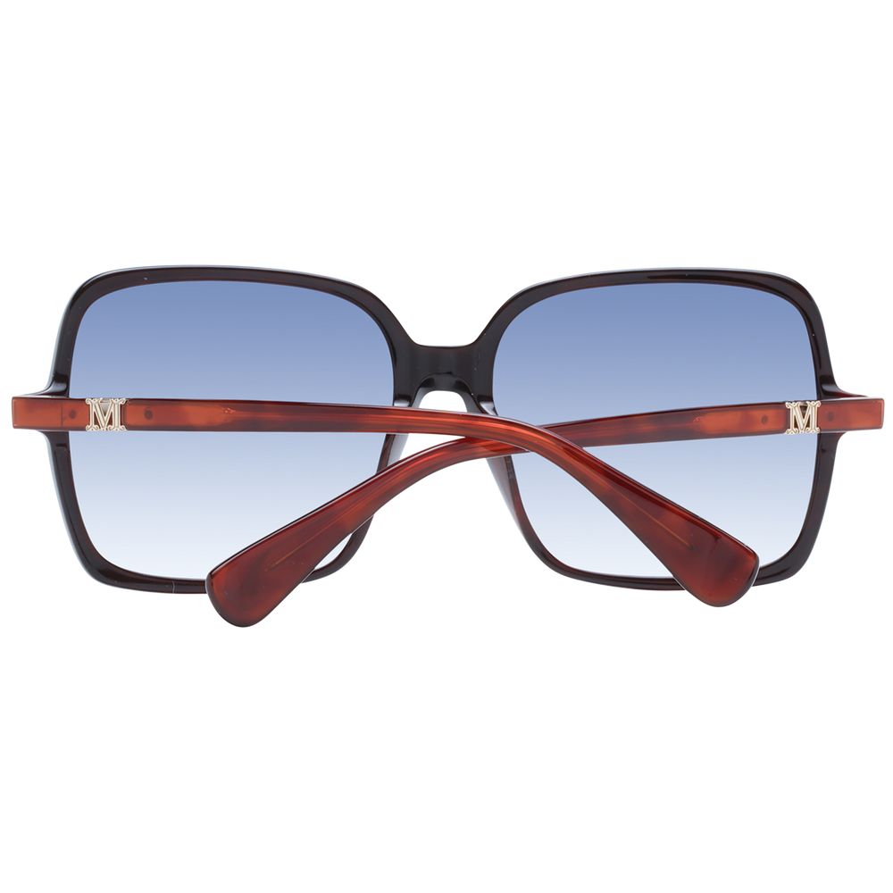 Blaue Sonnenbrille aus Kunststoff