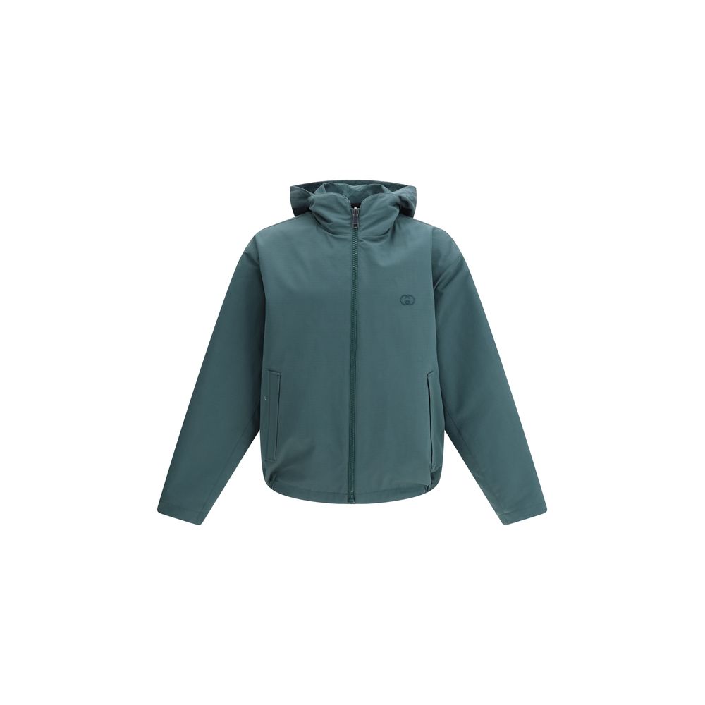Zweifarbige Polyester-Shelljacke
