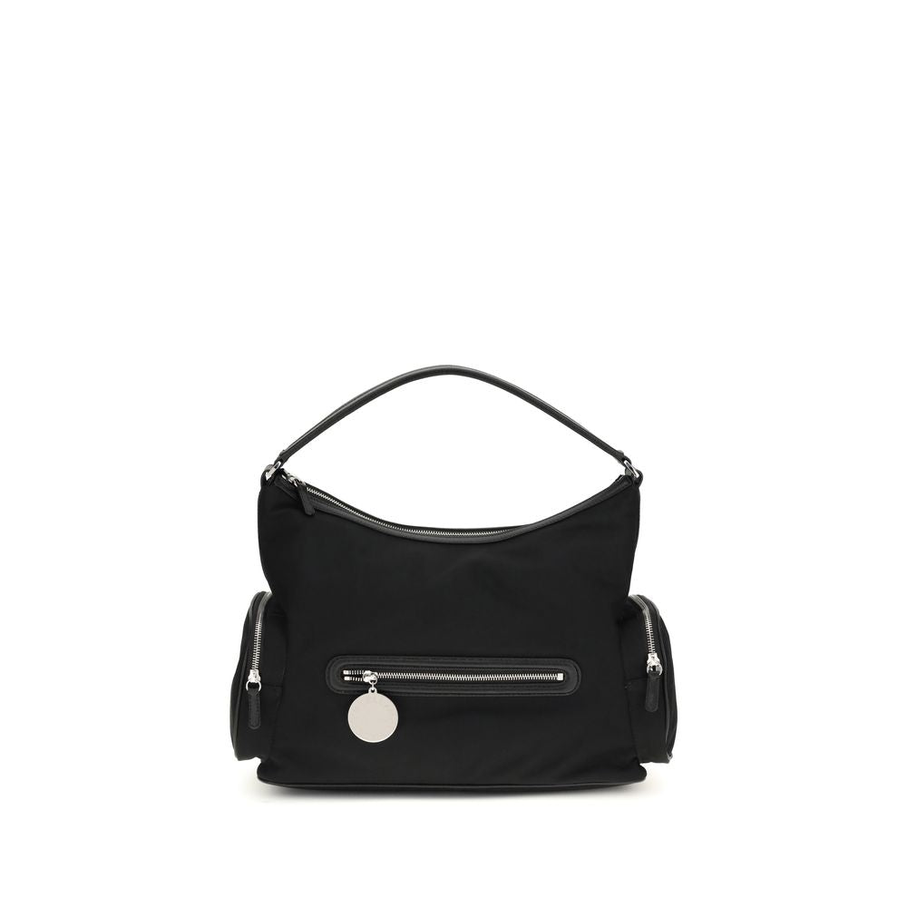 Schwarze Bos Taurus Kalbsleder Schultertasche