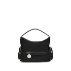Schwarze Bos Taurus Kalbsleder Schultertasche