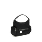 Schwarze Bos Taurus Kalbsleder Schultertasche